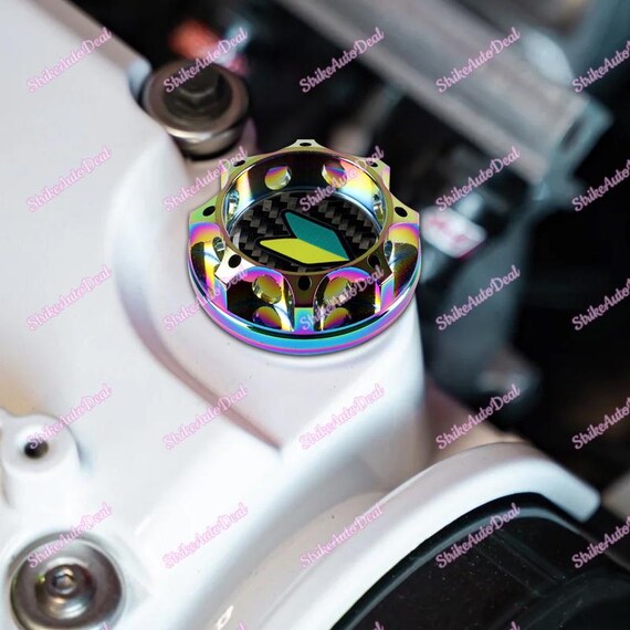 For MUGEN Engine Oil Filler Cap Cover Fits Civic Accord EG6