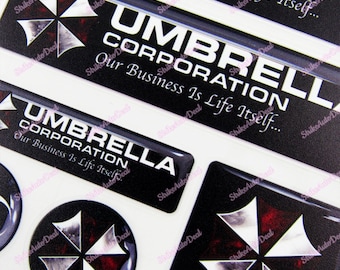 For Umbrella Corporation Hive Resident Car Reflective Decal Sticker Window Vinyl