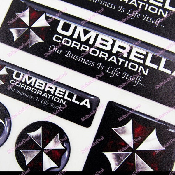 Umbrella Corporation Car Decal Etsy