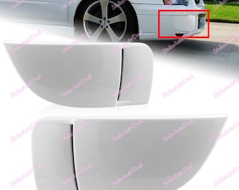 For 2004 - 2005 Subaru Impreza WRX STi White Fog Light Lamp Bumper Bezel Cover Cap