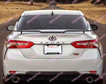 1PCS For Toyota Black Stainless Steel Laser Etched License Plate Frame - GF.TOY.EB
