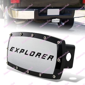 Elite Automotive for FORD EXPLORER hitch cover cap 2&quot; trailer tow receiver with allen bolt design