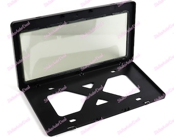 Custom European License Plate 5 Front License Plate Tag Holder Mounting Adapter Bumper Kit Bracket For Volkswagen (All Models) Quantity Discount (9.45$ To 5.60$)(Each With 6 Screws 2 Built In Nuts - Foto 2