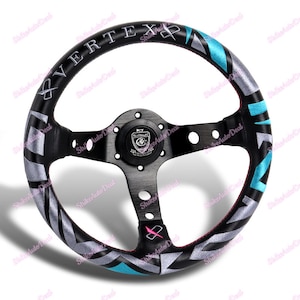 13&#39;&#39; Deep Dish Racing Car Drift Rally Tuning Stuurwiel met Vertex Nieuwe Stijl