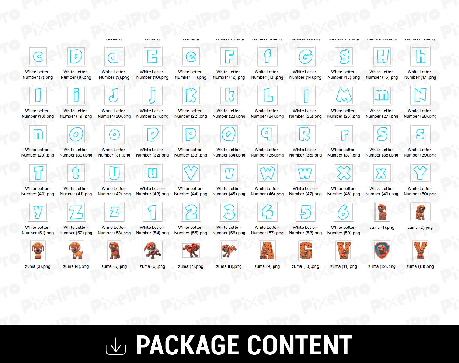 557 Cartoon PNG Clipart Transparent Background Printable | Etsy