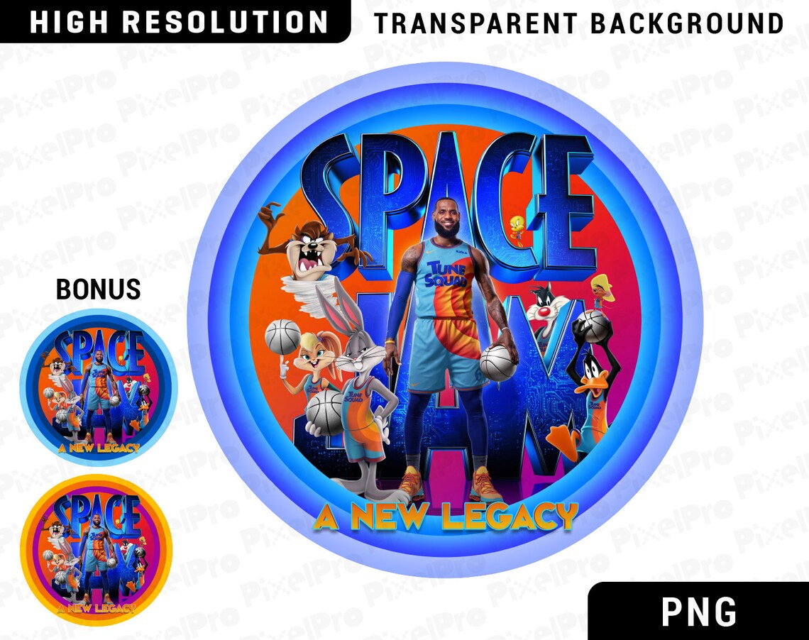 Space Jam 2 File TShirt High Resolution space jam Space Etsy