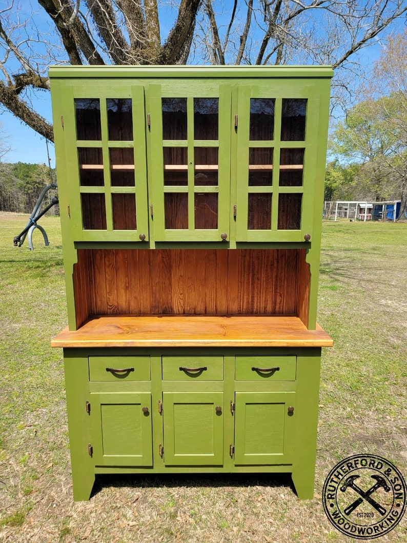 Farmhouse Kitchen Hutch Etsy