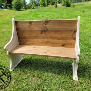 Custom Church Pew Bench