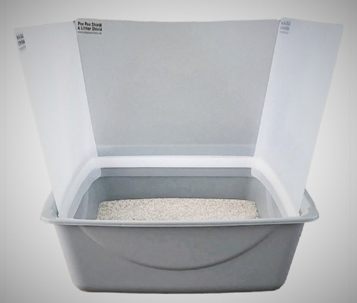 Pee Pee Shield Litter Shield Litter Box Litter Guard Cats Etsy