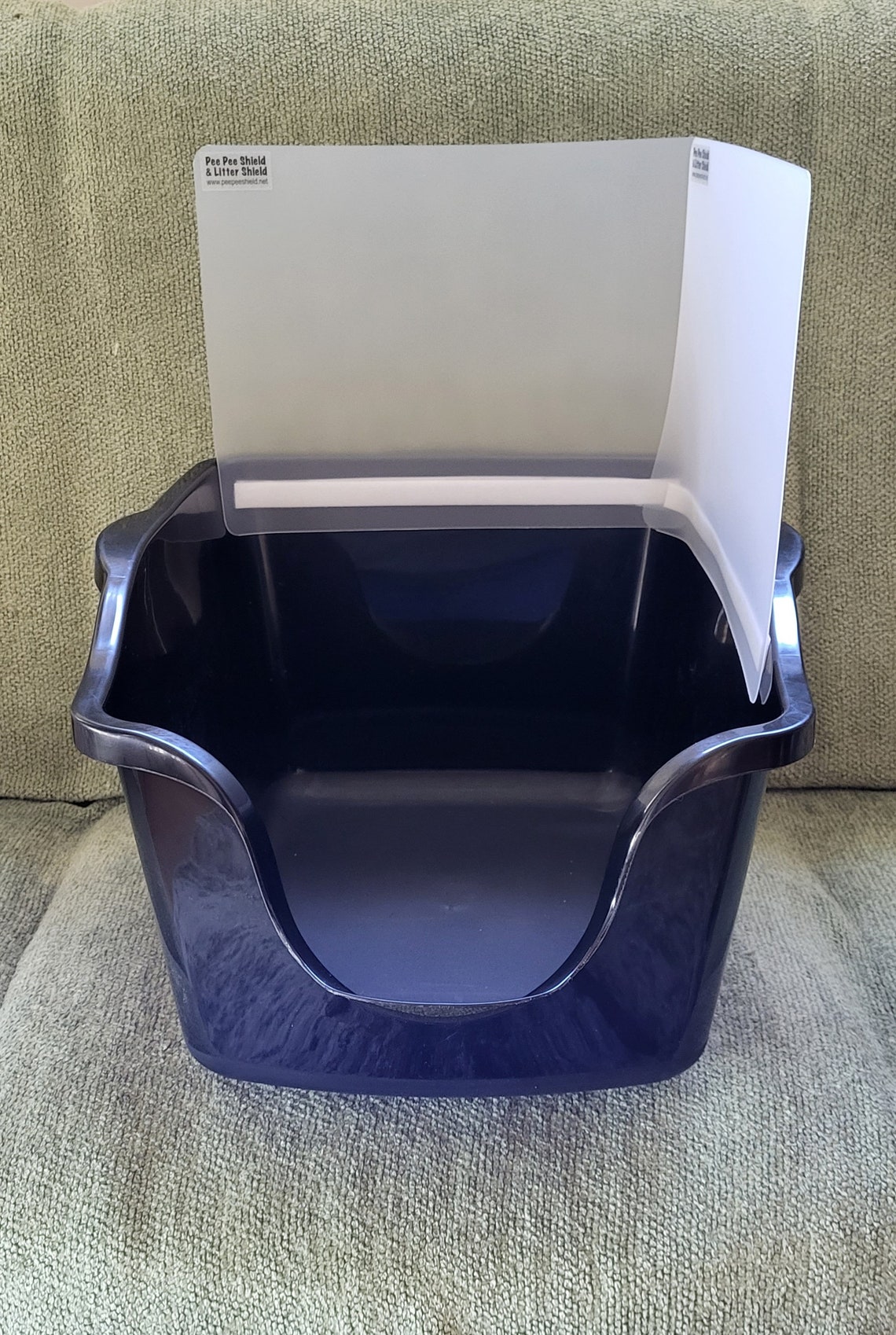 Pee Pee Shield Litter Box Cat Litter Box Cat Accessories Etsy