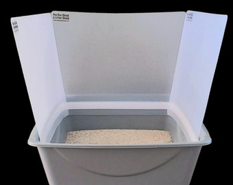 Tall hot sale litter box