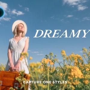 DREAMY Capture One Styles, Soft Styles, Travel Presets, Film Presets, Aesthetic Presets, Influencer Presets, Instagram Presets