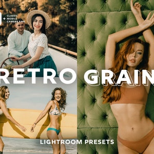10 RETRO Lightroom Presets, Film Presets, Analog Presets, Lightroom Mobile Presets, Vintage Presets, Instagram Presets