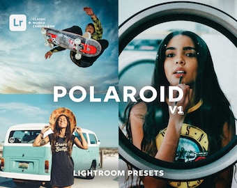 10 POLAROID Lightroom Presets, Film Presets, Analog Presets, Lightroom Mobile Presets, Vintage Presets, Instagram Presets