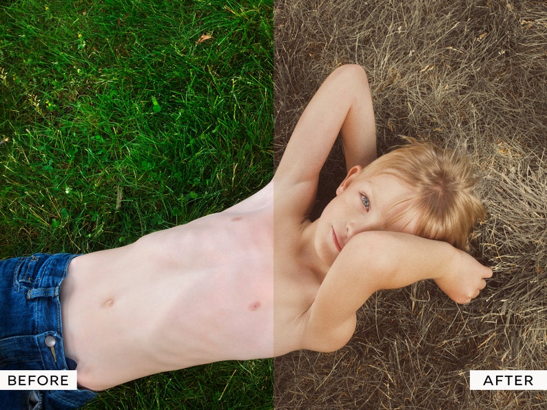 May include: A young person lying on their back in a grassy field. The person is wearing blue jeans and has their arms crossed over their chest. The grass is green and lush. The person's skin is fair and their hair is light brown.
