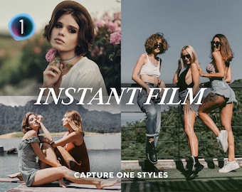 Capture One Styles, INSTANT FILM Capture One, Film Presets, Analog Presets, Polaroid Presets, Instagram Presets