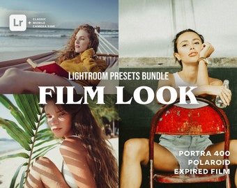 30 FILM Lightroom Presets, Film Presets, Portra Presets, Polaroid Presets, Lightroom Mobile Presets, Retro Presets, Instagram Presets