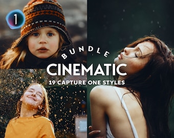 MOODY BUNDLE Cinematic Capture One Styles, Styles Bundle, Moody Presets, Cinematic Presets, Wedding Presets, Instagram Presets