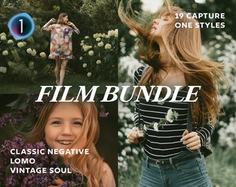 Capture One Styles, FILM Capture One Styles Bundle, Film Presets, Analog Presets, Vintage Presets, Instagram Presets