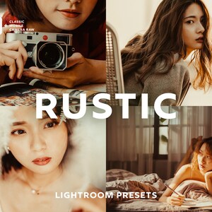 10 RUSTIC Lightroom Presets, Earthy Presets, Moody Presets, Boho Presets, Lightroom Mobile Presets, Instagram Presets