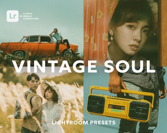 10 VINTAGE Lightroom-presets, vintage presets, retro-presets, Lightroom Mobile-presets, filmpresets, Instagram-presets