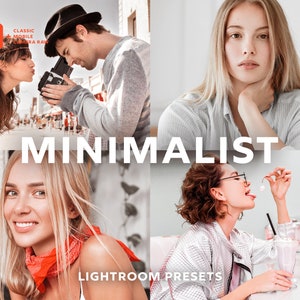 10 MINIMALIST Lightroom Presets, Light and Airy Presets, Bright Presets, Lightroom Mobile Presets, Influencer Presets, Instagram Presets