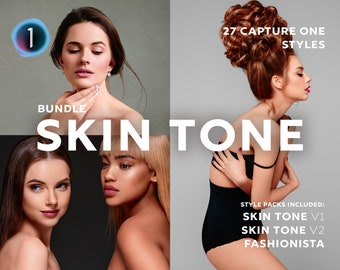 Capture One Styles, SKIN TONE Capture One Profile, Skin Tone Presets, Portrait Presets, Studio Presets, Skin Presets, Instagram Presets
