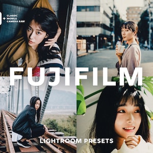 10 FUJIFILM Lightroom Presets, Film Presets, Analog Presets, Lightroom Mobile Presets, Vintage Presets, Instagram Presets