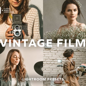 10 VINTAGE FILM Lightroom Presets, Film Presets, Vintage Presets, Lightroom Mobile Presets, Retro Presets, Instagram Presets