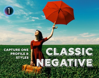 Capture One Styles, CLASSIC NEGATIVE Capture One Profile, Film Presets, 35mm Presets, Analog Presets, Instagram Presets