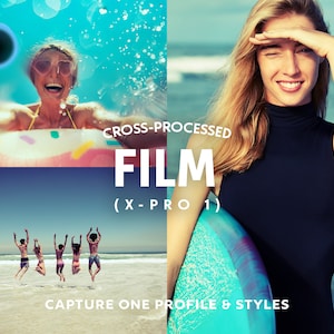 Film Capture One Styles, CROSS PROCESSING Analog Style Pack, Film Presets, Vintage Presets, XPRO Presets, Instagram Presets