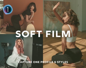 Capture One Styles, SOFT FILM Capture One Profile, Film Presets, Analog Presets, Portra Presets, Instagram Presets