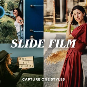Capture One Styles, SLIDE FILM Capture One Profile, Film Presets, Analog Presets, Portra Presets, Instagram Presets