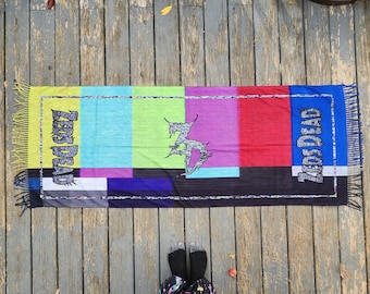 Zeds Dead Channel Flipping glitch TV rave pashmina for edm wear