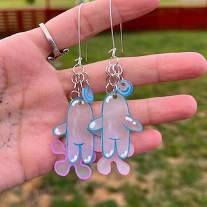 Bubble Buddy (blue) Earrings