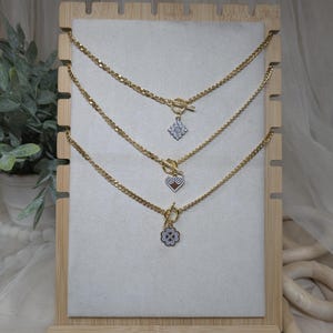 GRACE |  Dainty Pearl Bar Necklace | Hmong Inspired Necklace