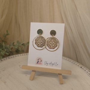 MOANA  | Circle Hmong-Inspired Earring | Beautiful Hmong Earring
