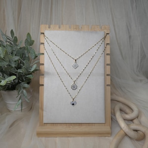 HOPE |  Hmong Modern Charm Necklace  | Hmong Inspired Necklace