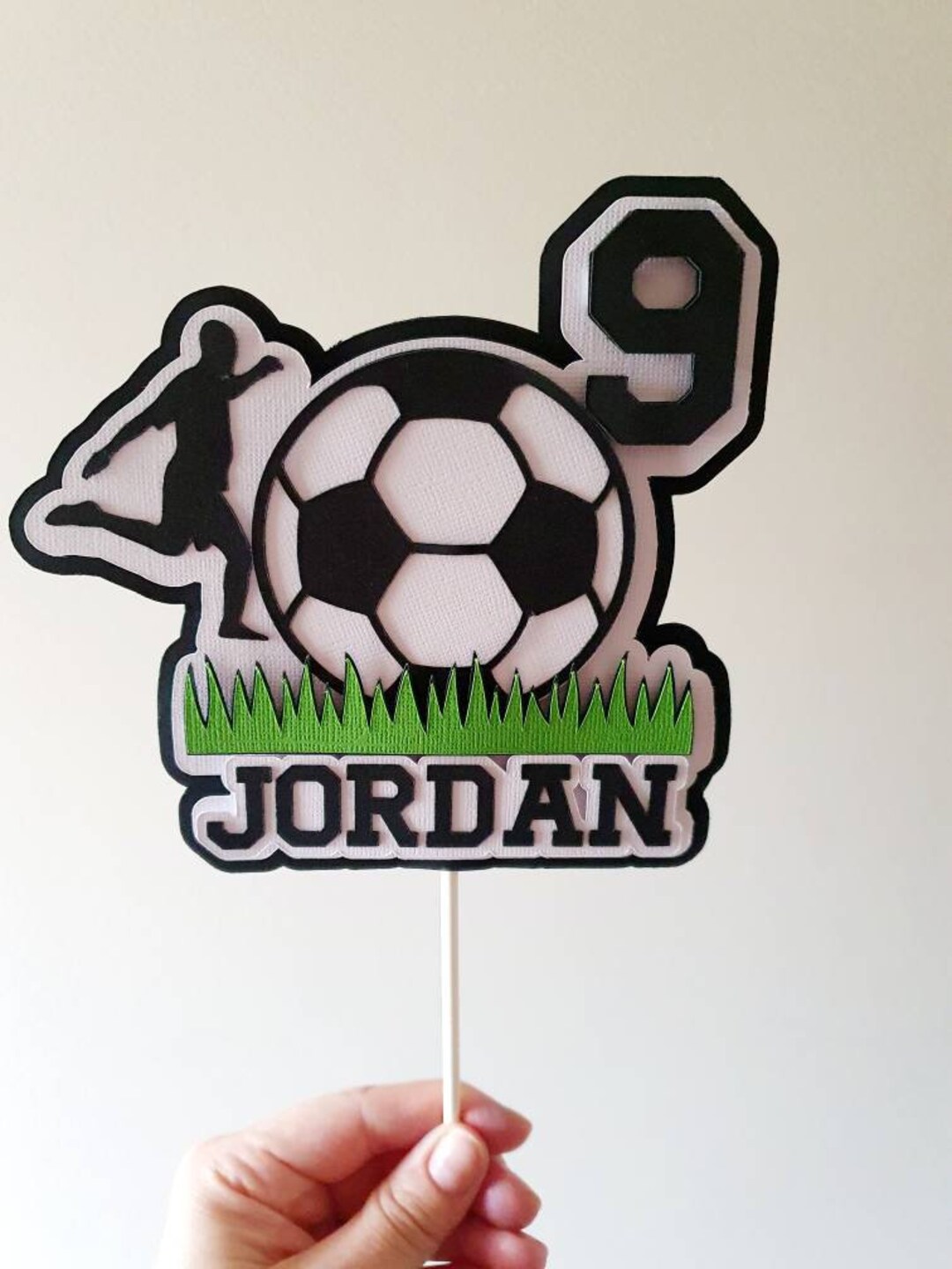 Figurine Joueur De Foot Deco Gateau Foot DAGORD - Lot De 19 Décorations Gâteau Football - Figurines Anniversaire Pour Garçon Décoration Gâteau Anniversaire Foot Décoration Anniversaire Foot