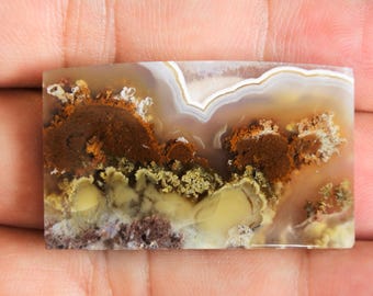 Scenic Moss Agate Gemstone