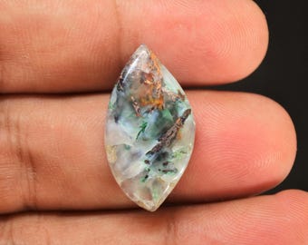 Blue Chrysocolla Copper Quartz Loose Gemstone: Indonesian Chrysocolla