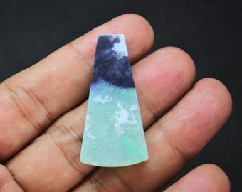 Multicolor Green Opalized Petrified Wood Gemstone