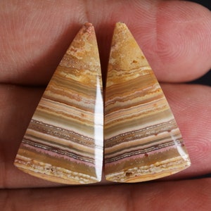 Lace Agate Pair