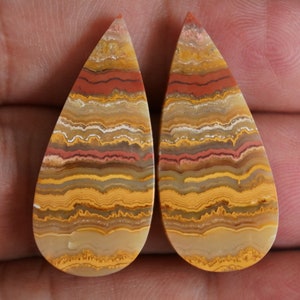 Lace Agate Pair