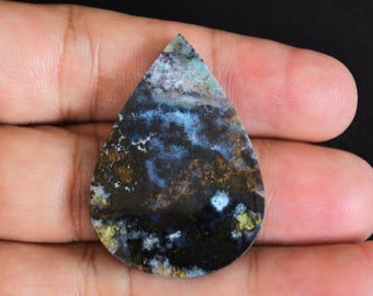 Multicolor Blue Opalized Petrified Wood Copper