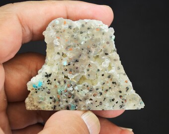 Specimen Slab Polished Blue Chrysocolla Copper