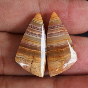 Lace Agate Pair