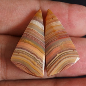 Lace Agate Pair