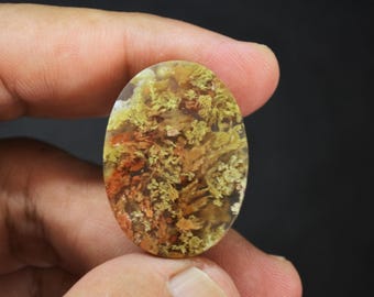 Garden Moss Agate Gemstone - Garden Stone