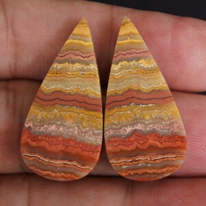 Lace Agate Pair